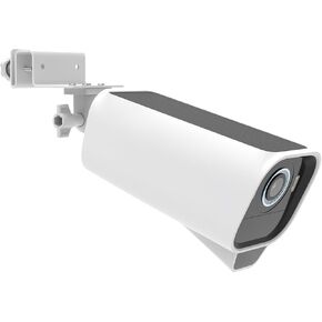 Holicfun Gutter Mount with Silicone Cover Skin for eufyCam S3 Pro (White)