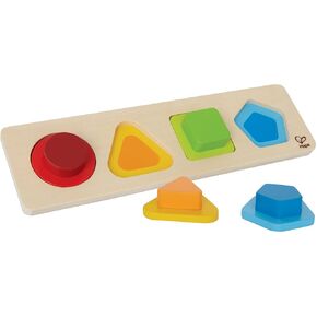 Hape Wooden Shape Sorter Toys | Montessori Educational Learning Toys for Preschoolers Ages 1 Years & Up