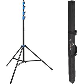 Flashpoint Pro Air-Cushioned Heavy-Duty Light Stand (Blue, 13')