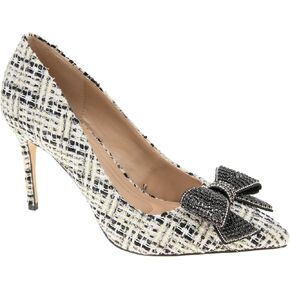 BCBGeneration Women's BISSHA-2 Pump, 8 Ivory Multi