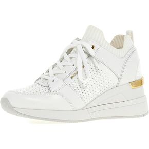 Michael Kors Georgie Knit Trainer Optic White 8.5 M