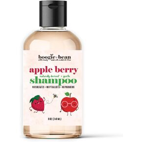 Kids Shampoo, Apple Berry Kids Hair Shampoo and Conditioner, Tear Free For Toddlers, Babies and Infants Curly Hair, Thick Natural 4c Hair, Coils, Braids and Waves in Kuwait