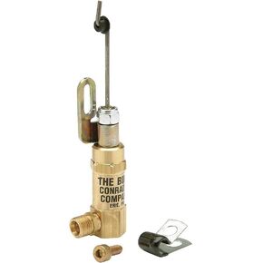 American Made Brass Air Line Style Throttle Control for Use With GX160 & GX200 5.5-6.5 HP Honda Gas Air Compressor Engines.