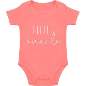 Little Miracle Baby Bodysuit Religious Baby Bodysuit Ivf Baby Bodysuit Miracle Baby Bodysuit Baby Boy Girl Clothes