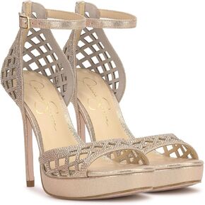 Jessica Simpson Women's Herora Embellished Platform Sandals