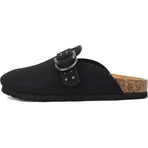 Soda Trisha ~ Women Buckle Strap Slip-On Flatform Mule