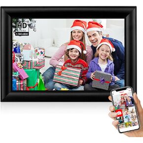 10.1-inch Digital Photo Frame 32GB Storage 1280X800 IPS HD Touch Screen Auto Rotate Smart Electronic Photo Frame WiFi Frameo App Transfer Photos