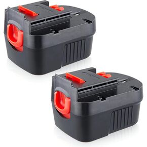 VANON 2-Pack HPB12 Battery 4.8Ah Ni-MH Replace for Black & Decker 12V Battery A1712 FS120B FSB12 A12 A12-XJ A12EX Firestorm FS120B FS120BX