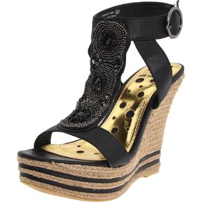 Not Rated Women's Rap Star Wedge Sandal