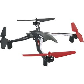 Dromida Ominus Unmanned Aerial Vehicle (UAV) Quadcopter Ready-to-Fly (RTF) Drone with Radio System, Batteries and USB Charger (Red)