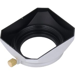 40.5mm Metal Lens Hood, Aluminum Alloy Digital Camera Lens Sun Shade Accessory for 25mm or Focal Length