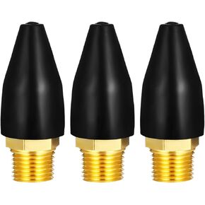 3 PCS Black Parts Air Nozzle for Air Blow Guns, Rubber Air Tool for Air Nozzle Tip, Blow Guns Rubber Tip Black Air Tool for Air Nozzle Blow Guns Air Tool Parts & Accessories Air Blow Guns Tool