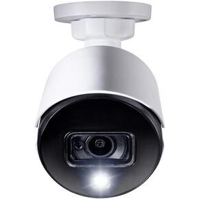 Lorex 5MP Super HD مقاوم للعوامل الجوية الداخلية/الخارجية الإضافية الإضافية في مجال الأمن التناظرية الكاميرا مع ضوء التحذير وإنذاراتها بوقت بعيد و Color Night Vision