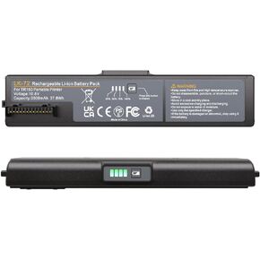 KUNLUN 3.5Ah 10.8V LK-72 Battery Pack for Canon Pixma TR150 Wireless Portable Printer, TR150 Mobile Printer Replacement Lithium ion Battery (Without Battery Cover)