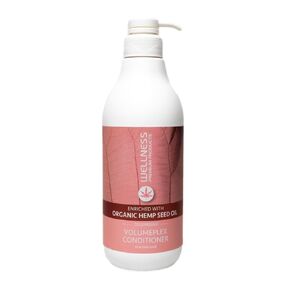 Wellness Premium Products Volumeplex Volumizing Conditioner for Fine Thin Hair | Organic Hemp Seed Oil | Volume-Boosting, Nourishing Formula | Plant-Based Therapy, Color Safe, 1L (33.8 fl.oz)