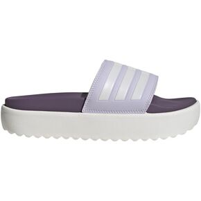 adidas Womens Adilette Comfort Slide Casual Sandals Casual Low Heel 1-2" - Pink