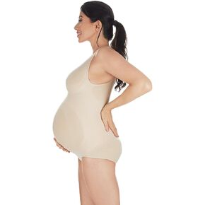 MeMoi SlimMe Supportive Maternity Bodysuit with Cushioned Straps