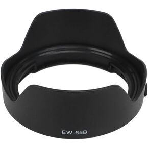 EW-65B Lens Hood Shade for RF50mm F1.8 STM Lens, Reversible Camera Lens Shade Replacement Bayonet Lens Hood Cover for Canon, Black