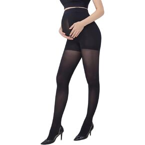 COLOMI Women Maternity Tights Opaque Pregnancy Pantyhose 80 DEN Hosiery Maternity Leggings