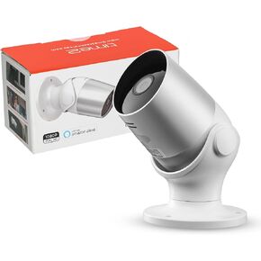 Oscar Wireless Outdoor 1080p Full HD CCTV Security Camera | 2 Way Audio with Night Vision | Sound and Motion Detection | Compatible with Clan Home Security, Alexa and Google Home (2 Pack)