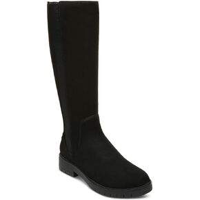 Style & Co. Womens Gwynn Faux Suede Tall Knee-High Boots Black 7.5 Medium (B,M)