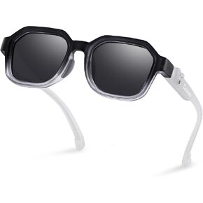 Kids Sunglasses for Boys Girls Children Polarized Sunglasses with Strap UV400 Protection Toddler Infant Sun Glasses
