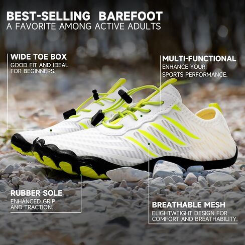 Grounded Footwear for Women Barefoot Shoes,Grounded Footwear for Mens,Hike Barefoot Shoes Womens Footwear,2025 New Comfortable Non-Slip Barefoot Vitality Shoes,Men's Women's Water Shoes Wide Toe Box in Saudi Arabia