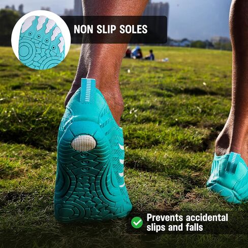 Grounded Footwear for Women Barefoot Shoes,Grounded Footwear for Mens,Hike Barefoot Shoes Womens Footwear,2025 New Comfortable Non-Slip Barefoot Vitality Shoes,Men's Women's Water Shoes Wide Toe Box in Saudi Arabia
