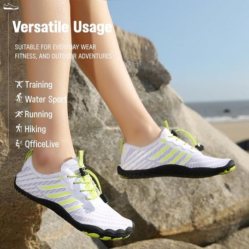 Grounded Footwear for Women Barefoot Shoes,Grounded Footwear for Mens,Hike Barefoot Shoes Womens Footwear,2025 New Comfortable Non-Slip Barefoot Vitality Shoes,Men's Women's Water Shoes Wide Toe Box in Saudi Arabia