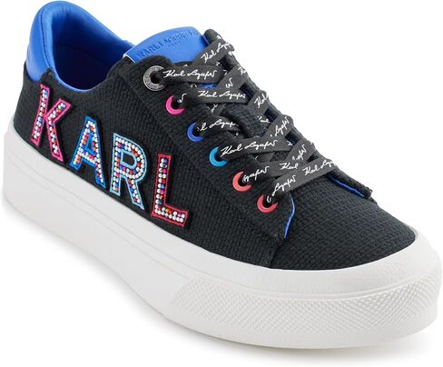KARL LAGERFELD Women's Cushioned Insole Everyday Gida-Lace Up Sneaker in Saudi Arabia