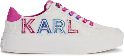 KARL LAGERFELD Women's Cushioned Insole Everyday Gida-Lace Up Sneaker in Saudi Arabia