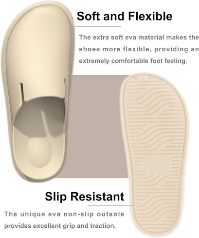 MeetInspace Eva Garden Clogs للنساء على نطاق واسع من البغال مقاوم للماء غير قابلة للزلي in Saudi Arabia