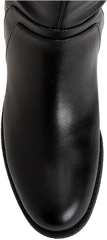 Style & Co. Womens Garrigan Faux Leather Boots-High Boots Black 7.5 Medium (B ، M) in Kuwait