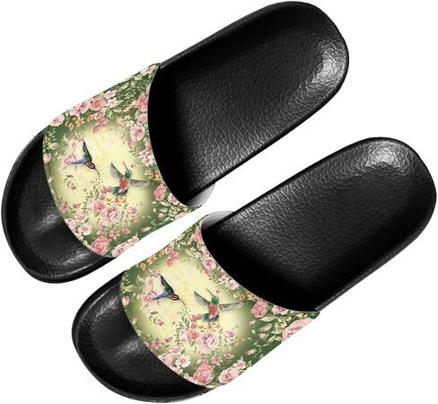 Forchrinse Jamaican Flag Mens Womens Slide Sandals Indoor Outdoor Sandals Slippers Lightweight Soft Shower Slippers in Kuwait