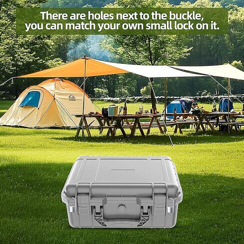 علبة سفر ماء Starlink ، حالة سفر مقاومة للماء لخطين صغير مع رغوة مصبوبة للملحقات المصغرة ، حالة تخزين قابلة للقفل أسود (أسود) in Kuwait