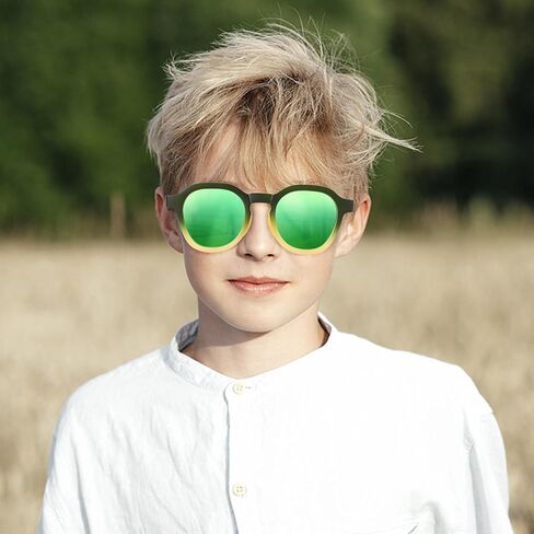 Kids Sunglasses for Boys Girls Children Polarized Sunglasses with Strap UV400 Protection Toddler Infant Sun Glasses in Saudi Arabia