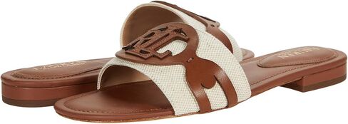 لورين رالف لورين ألجرا الطبيعية/السرج العميق تان قماشية ثنائية النغمة/العجل المصقول 7.5 ب (م) in Kuwait