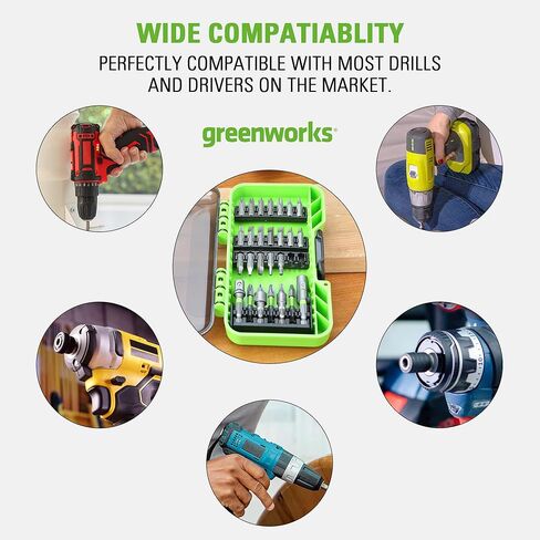 Greenworks 30 قطعة تؤثر على مجموعة القيادة المقدرة in Kuwait