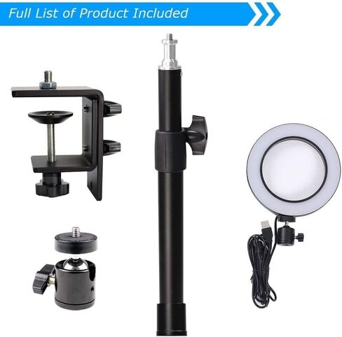 ضوء الألعاب للمكتب ، دفق الضوء مع Clamp Clamp Stand for Twitch in Kuwait