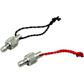 Manloney LLC Universal 8mm Male Foster Quick-Disconnect Dust Plug Stainless Steel Coupling PCP Paintball Air Tool Fittings with Round Ring for Test High Pressure