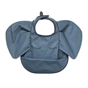 CuddoBaby Purrfect High Chair (Me) and Baby Bib Blue