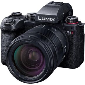 Panasonic Lumix S5ii Lirrorless Camera مع Lumix S Series 28-200mm F4-7.1 Macro O.I.S. العدسة (النموذج الدولي)
