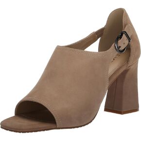 NYDJ Women's Larlie Suede Flared Block Heel