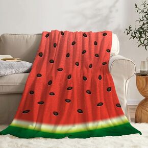 Watermelon Baby Blanket Food Blanket Gifts Super Soft Swaddle Toddler Blanket, Newborn, Infant Nursery Blanket for Stroller, Crib XS 30x40 in for Pet/Toddler