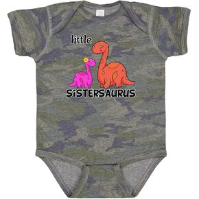 inktastic Little Sistersaurus Baby Bodysuit in Saudi Arabia