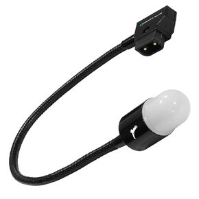 KONDOR BLUE | Firefly D-Tap Light 12" | D-Tap Powered Light, Adjustable Brightness, Red-Light Stealth Mode, & Flexible gooseneck That Holds Position | Filming in lowlight or Even Pitch-Black Settings