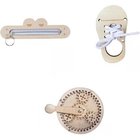 Montessori Busy Board Accessories Zipper Children Toddlers