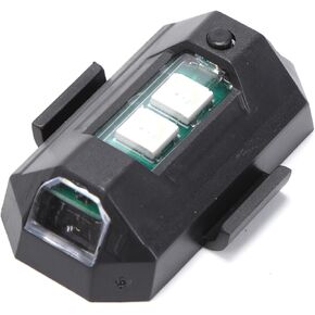 Holyton Drone Strobe Light, Anti Collision Light, Rechargable Flash Led Lamp Light for FAA Drone Night Flying, Fits for DJI Mini 4 Pro, Avata 2,Mini 4k,Air 3, Mavic 3 and All RC Drones Accessory