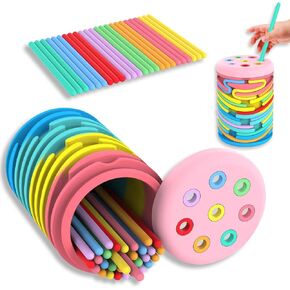 ألعاب النشاط الحسي Montessori للأطفال الذين تتراوح أعمارهم بين 1-3 سنوات ، وتعلم ألعاب فرز ألوان السيليكون لتخفيف الإجهاد ، والتهدئة ، والتركيز ، و ADHD ، والتوحد ، و 18 شهرًا للبنات الفتيات مع 24 سلاسل