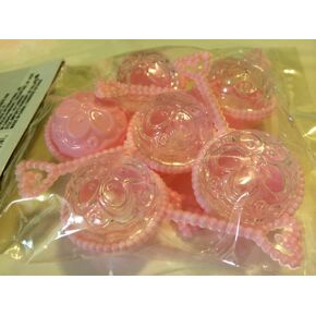 Favors - Baby Rattles 2.5" (2-6 ct pk) (Pink)